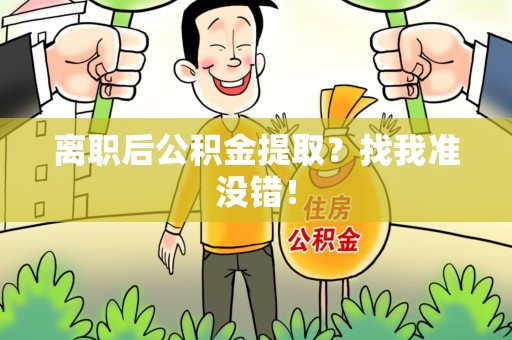 阜阳离职后公积金提取？找我准没错！